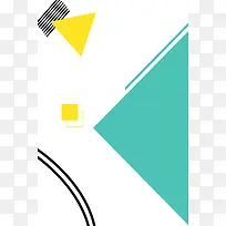 矢量扁平化简约几何