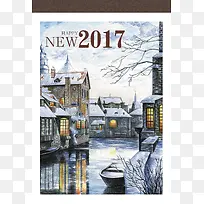 2017新年主题背景元素