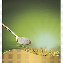 粗粮酸奶宣传海报