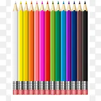 彩色铅笔简约背景