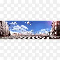 淘宝男装霸气banner背景