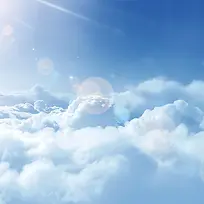 质感白云背景