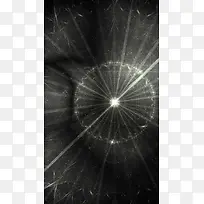 黑色玻璃破碎效果H5背景素材