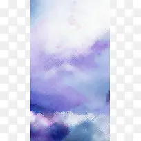 彩色水彩质感H5背景