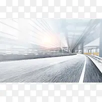 简约高速公路背景