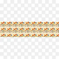 可爱花纹banner