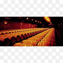 酒窖葡萄酒图片