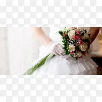 婚纱背景图