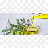 橄榄油背景