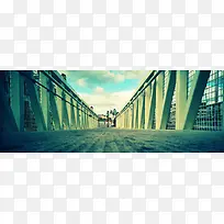 非主流欧式街景banner