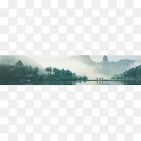 山水画背景