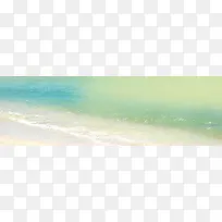 夏季海边背景banner