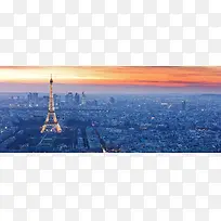 巴黎城市背景