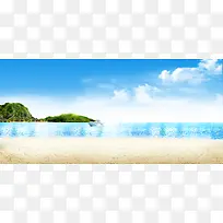 海滩背景