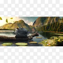 创意合成背景