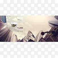 欧美街景banner素材