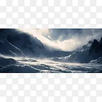 雪背景