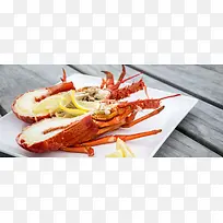 美味的大龙虾美食高清图片