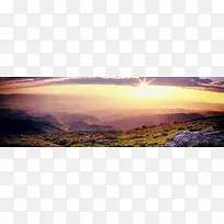 群山背景