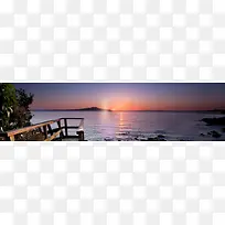 夜景banner创意设计