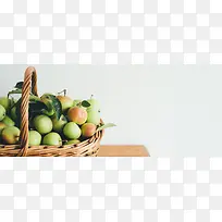 新鲜水果banner背景