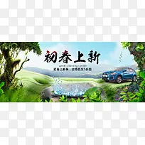 大自然绿树背景