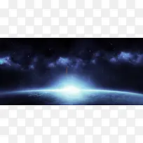 交际地平线大尺寸背景
