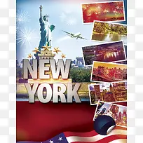 纽约疯狂旅游宣传海报