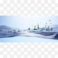 水滴背景