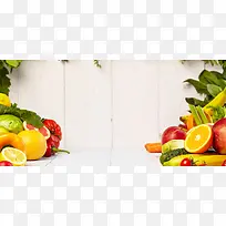 蔬果背景图