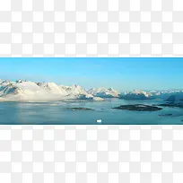 冰山背景
