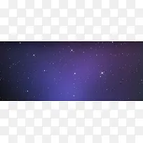蓝色星空banner背景