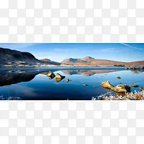 山水自然美丽风景banner