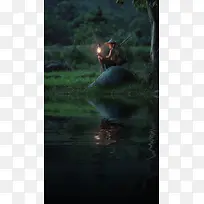 漂亮湖泊