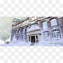 雪季唯美风景