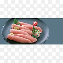 美食肉类食品淘宝背景