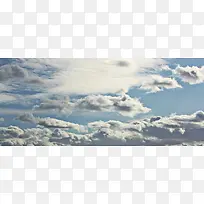天空云朵海报背景