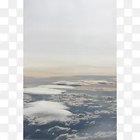 高空云海风景摄影平面广告