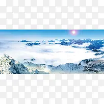 风景banner背景