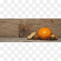 摄影橙子与花生