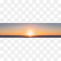 自然风光渐变光晕夕阳背景