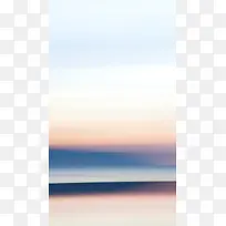 淡色风景摄影H5背景