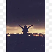 夜空摄影素材