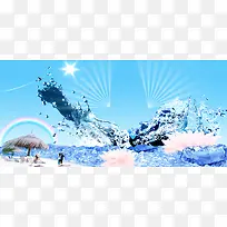 淘宝背景海报banner背景
