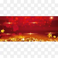 天猫金融大气红色热烈banner