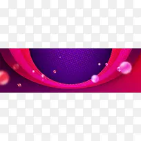 双十二简约几何渐变家电数码banner
