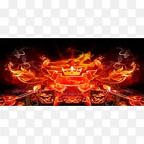 科幻海报banner背景