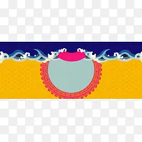 新春创意背景banner海报