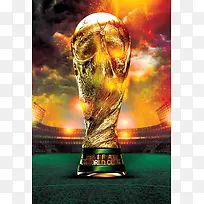2018世界杯足球海报