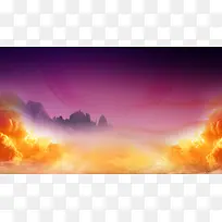 元旦美丽夜空